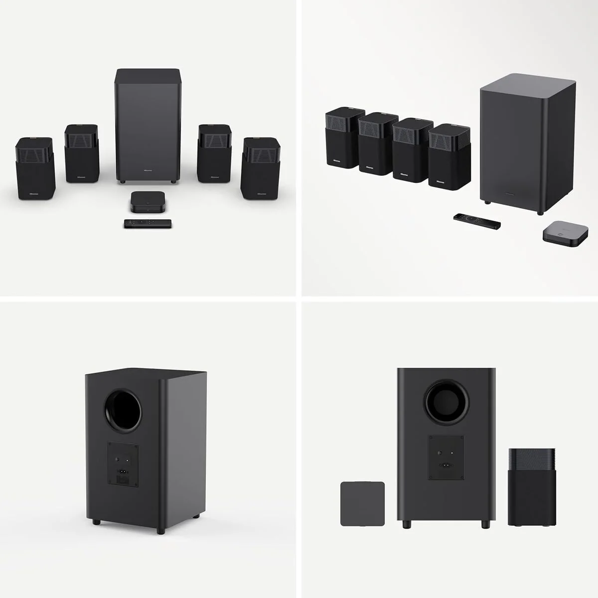 Barra de Sonido Hisense HT SATURN Negro - Image 5
