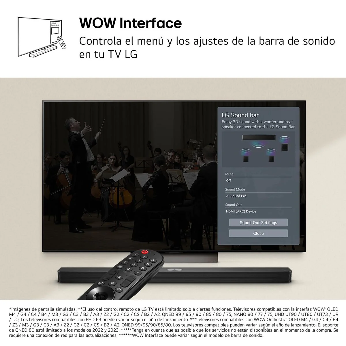 Barra de Sonido LG DS60T Negro 340 W - Image 4