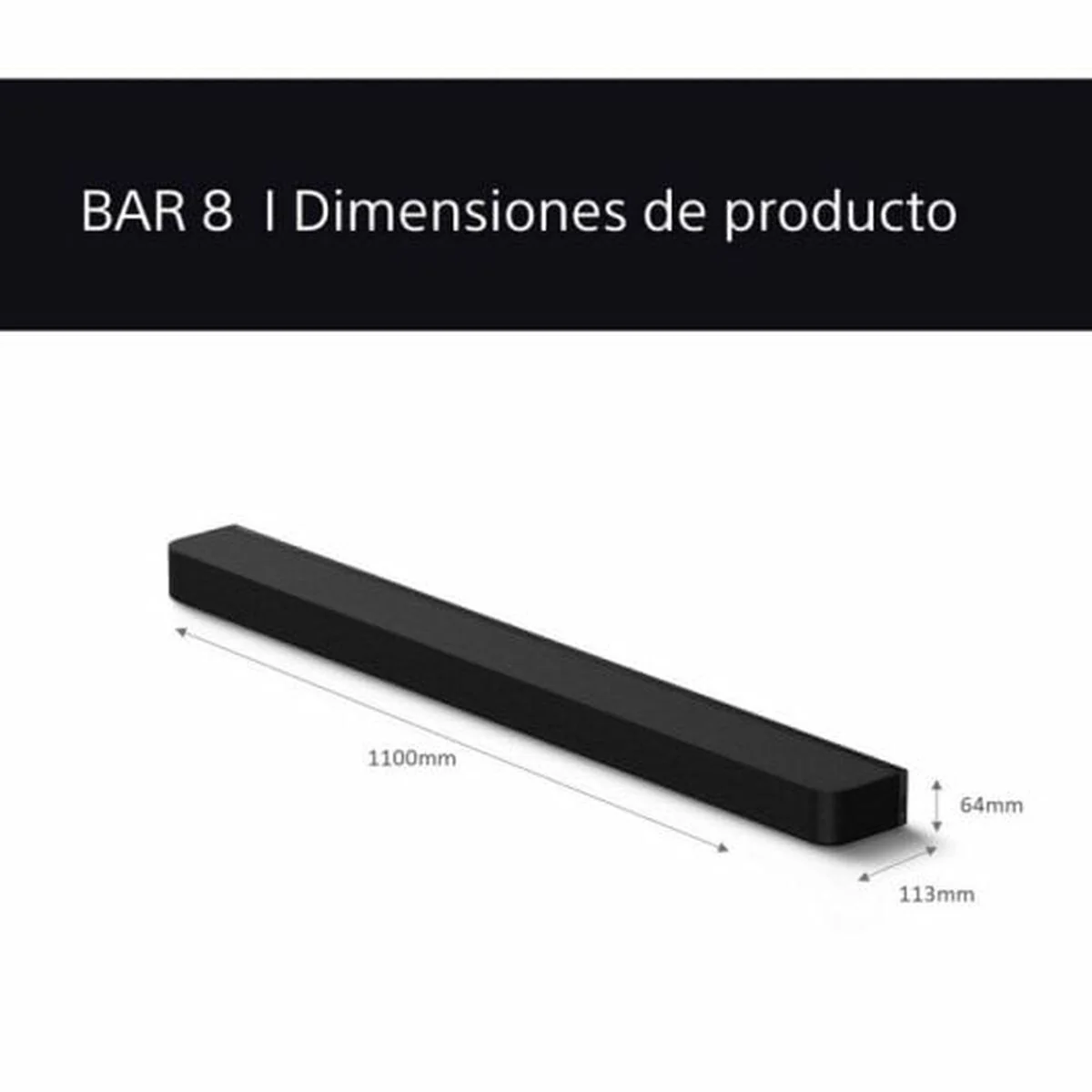 Barra de Sonido Sony HT-A8000 Negro - Image 2