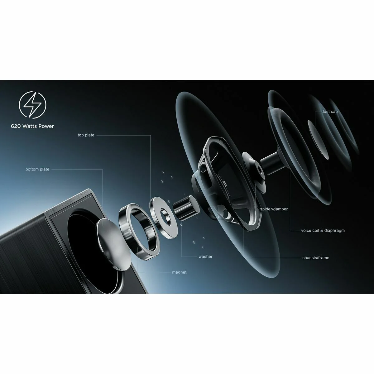 Barra de Sonido TCL Q75HE 30 W 620 W - Image 9
