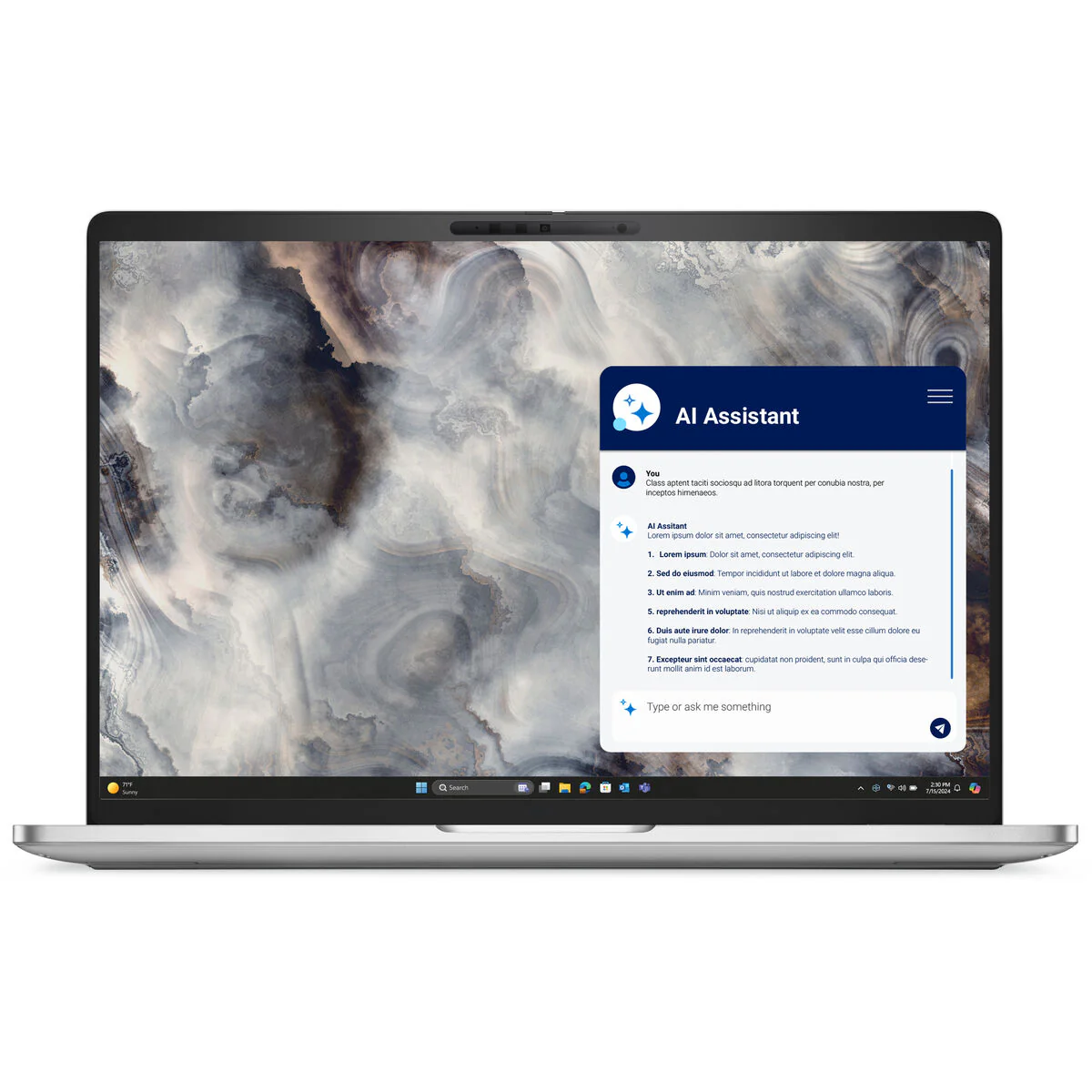 Laptop Dell Pro 16 Plus PB16250 U7-255U 16" 32 GB RAM 1 TB SSD Qwerty Español