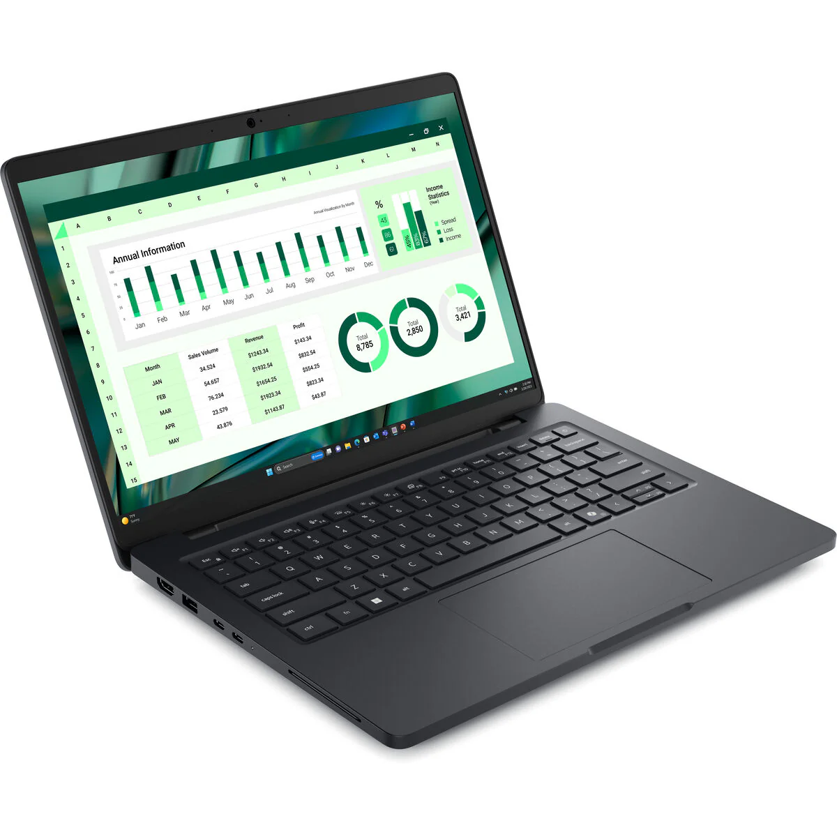 Laptop Dell FT70J 14" 16 GB RAM 512 GB SSD Qwerty Español - Image 2