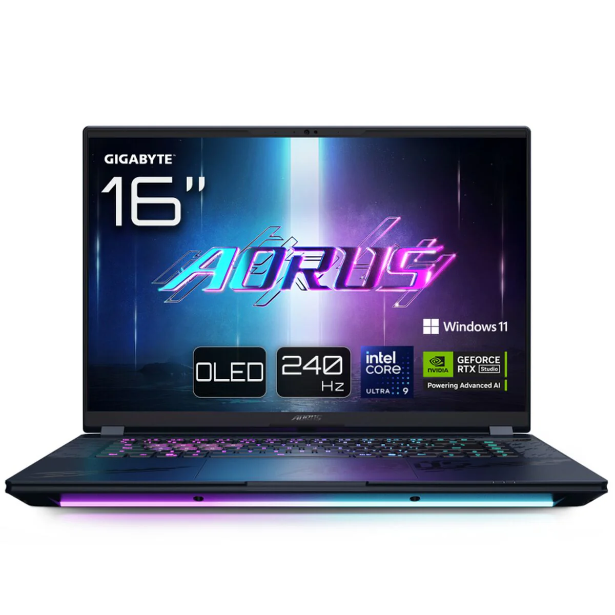 Laptop Gigabyte AORUS MASTER 16 BYHC5ESE64SP 16" intel core ultra 9 275HX 32 GB RAM 1 TB SSD RTX 5080 Qwerty Español - Image 4
