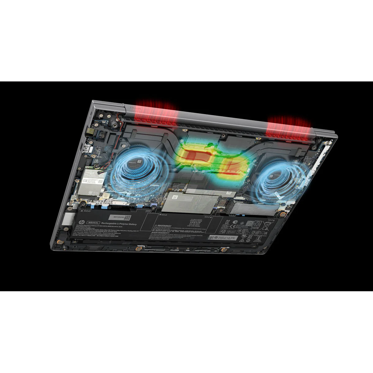 Laptop HP B72XGET#ABE 16" Intel Core Ultra 9 185H 64 GB RAM 1 TB SSD intel arc 140 Qwerty Español - Image 4