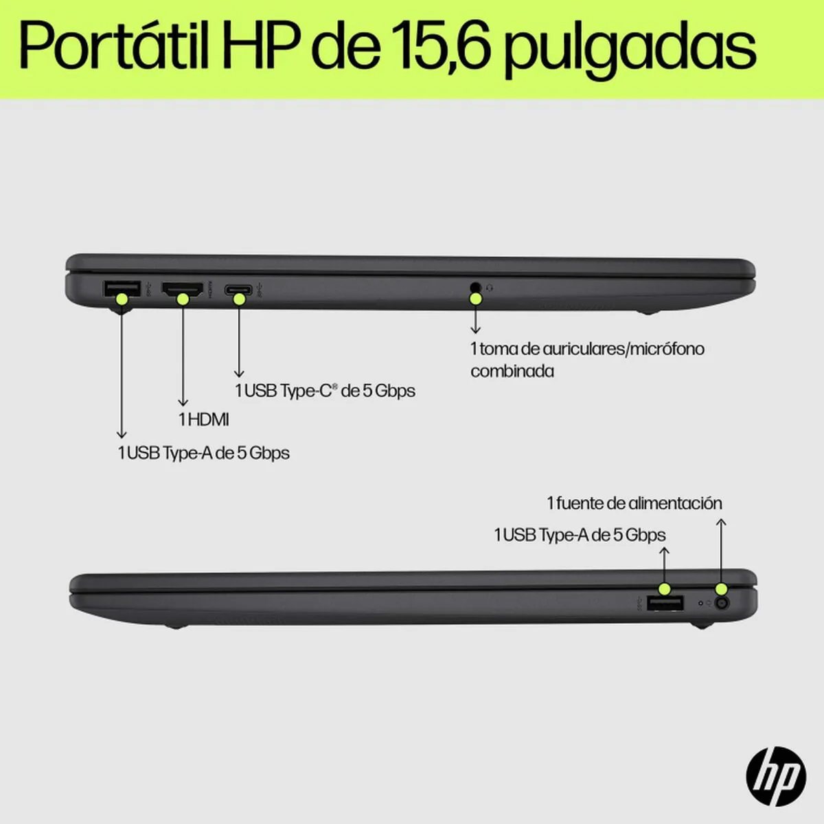 Laptop HP BT7R1EA 15" i5-1334U 8 GB RAM 512 GB SSD - Image 2
