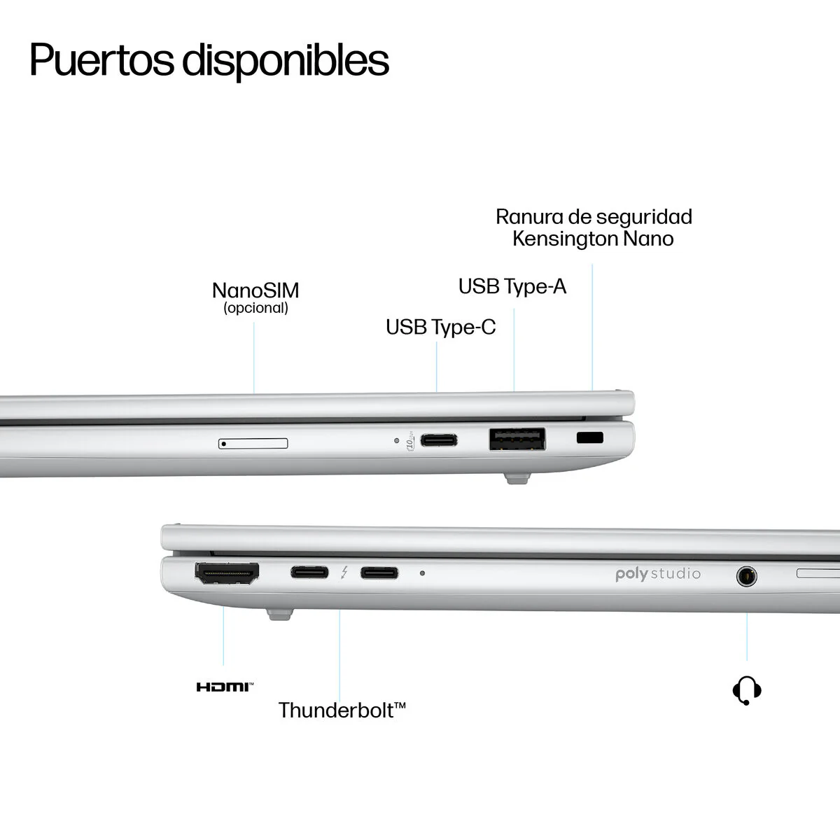 Laptop HP ELITEBOOK 8 G1I 14 U5-226V SYST 14" intel core ultra 5 16 GB RAM 512 GB SSD - Image 8