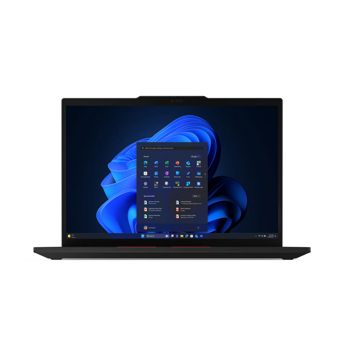 Laptop Lenovo 21QC004NSP 14" intel core ultra 7 16 GB RAM 512 GB 512 GB SSD Qwerty Español - Image 3
