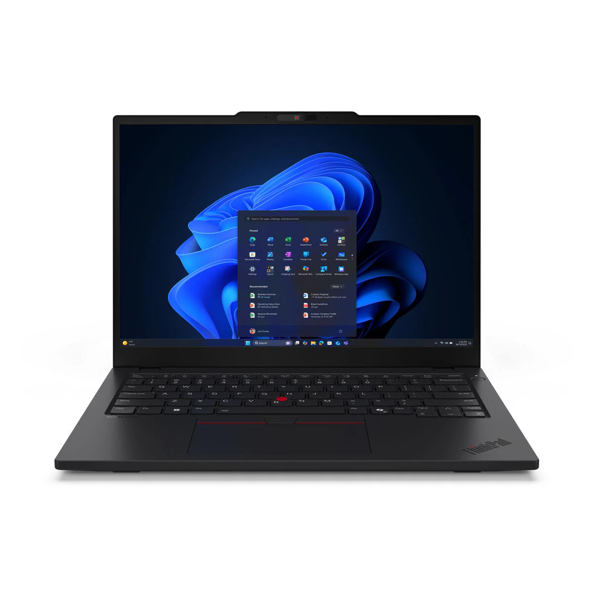 Laptop Lenovo 21R5000WSP 13,3" intel core ultra 5 16 GB RAM 512 GB 512 GB SSD Qwerty Español - Image 2