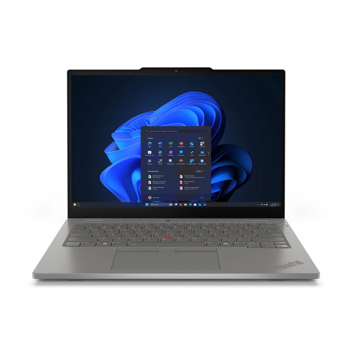 Laptop Lenovo 21R7001QSP 13,3" intel core ultra 7 16 GB RAM 512 GB SSD Qwerty Español - Image 4