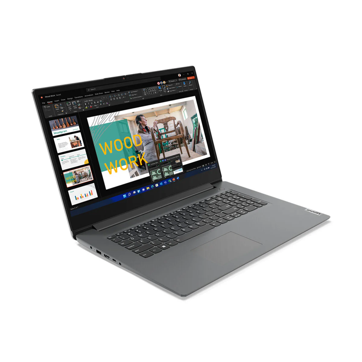Laptop Lenovo 83A2004ASP 17,3" 16 GB RAM 512 GB SSD intel core i5-13420h Qwerty Español - Image 2