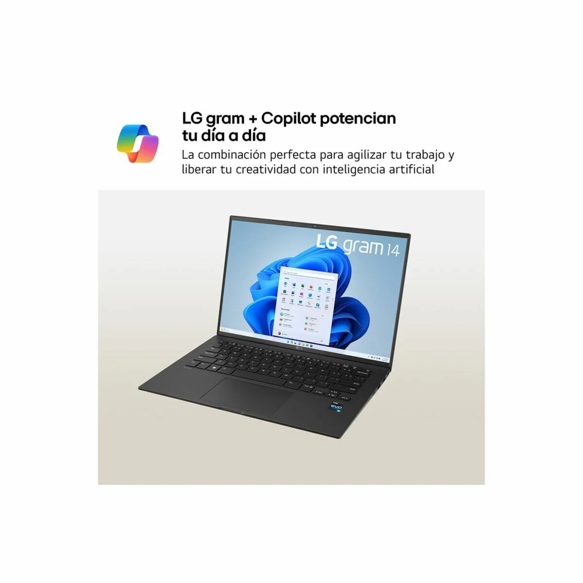 Laptop LG 14Z90RU-G.AA55B 35" Qwerty Español i5-1334U 16 GB RAM 512 GB SSD - Image 5