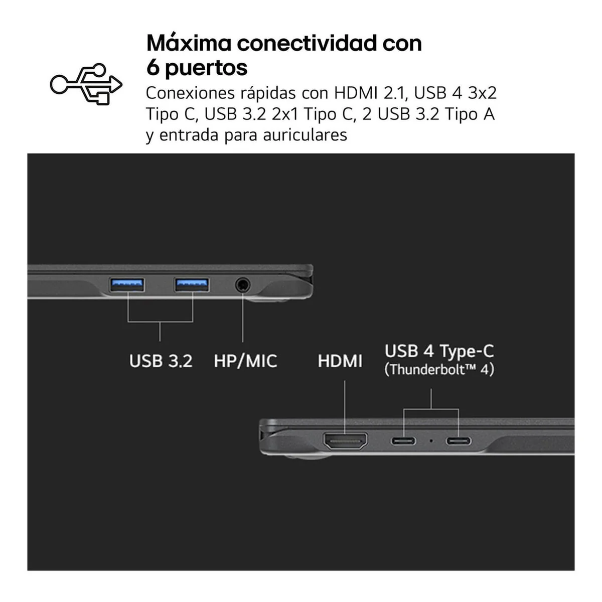Laptop LG 14ZD90T-G.AX88B - Image 3