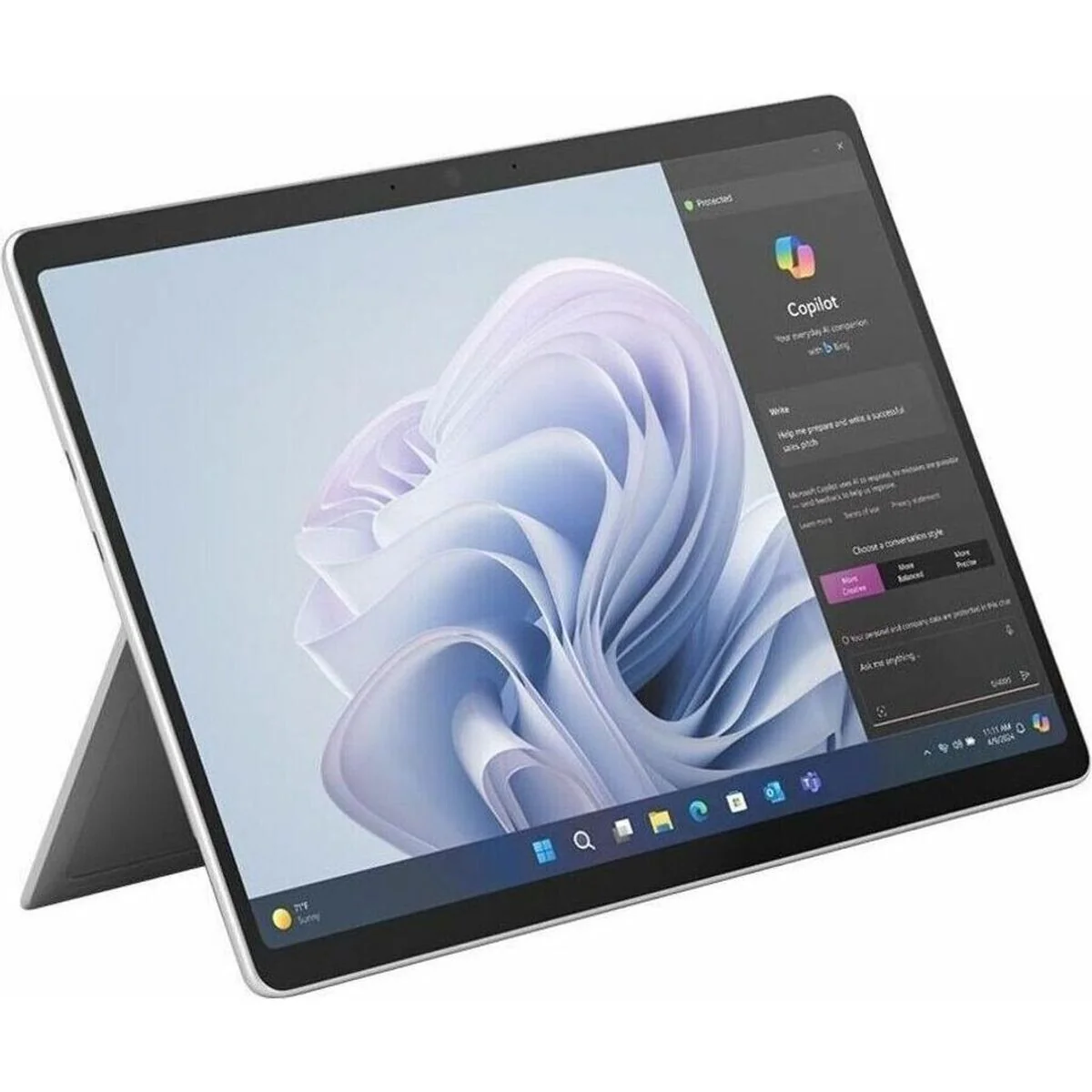 Laptop Microsoft Surface Pro 10 13" Intel Core Ultra 5-135U 16 GB RAM 256 GB SSD Qwerty Español - Image 2