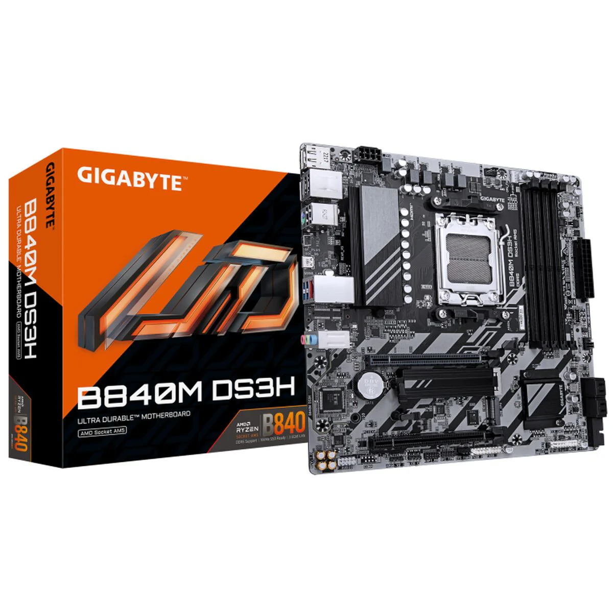 Placa Base Gigabyte B840M DS3H AMD AM5 - Image 9