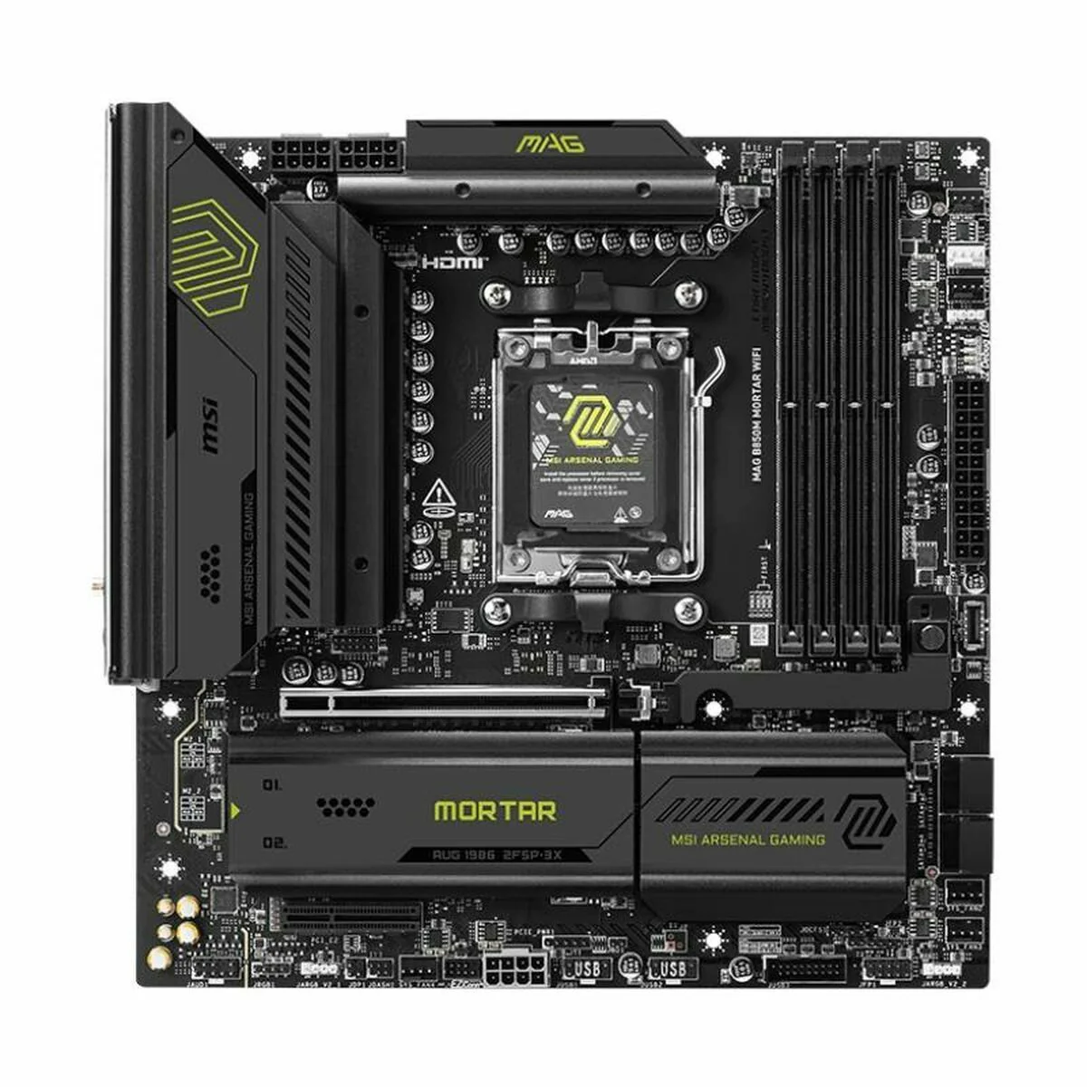 Placa Base MSI MAG B850M MORTAR WIFI AMD AM5 - Image 3