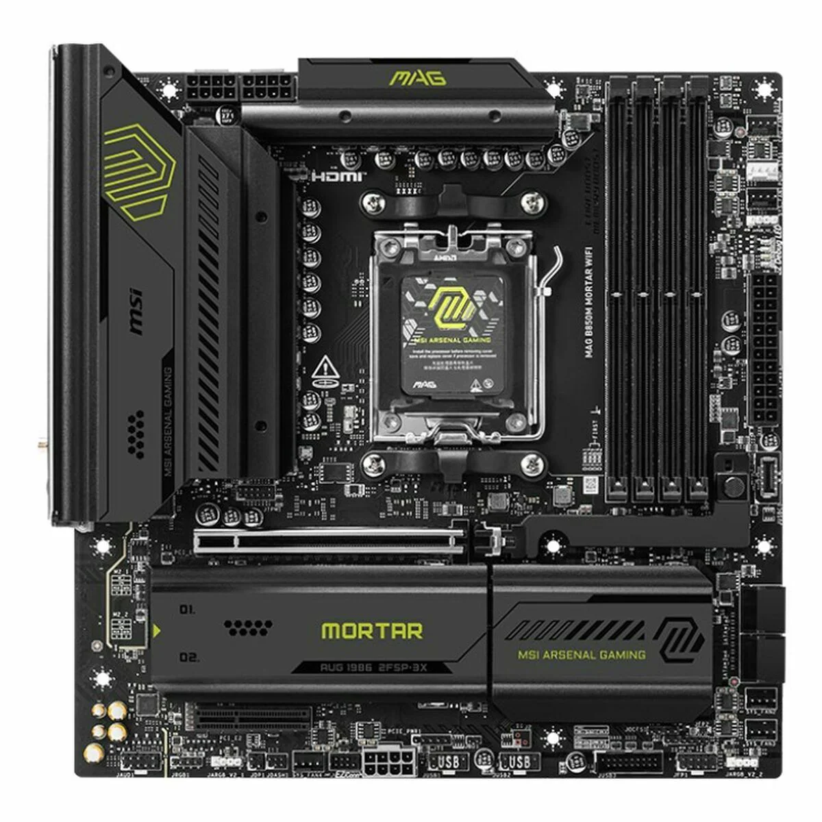 Placa Base MSI MAG B850M MORTAR WIFI AMD AM5 - Image 6