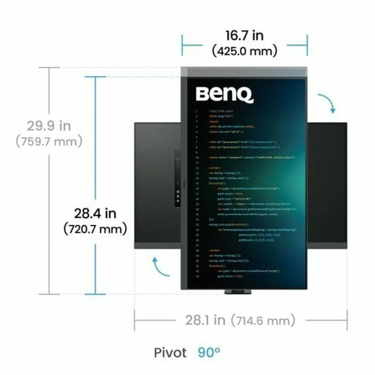 Monitor BenQ RD320UA 4K Ultra HD 31,5" - Image 6
