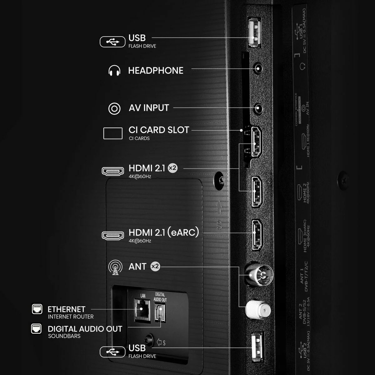 Smart TV Hisense 85A6Q 85" 4K Ultra HD LED HDR D-LED - Image 6