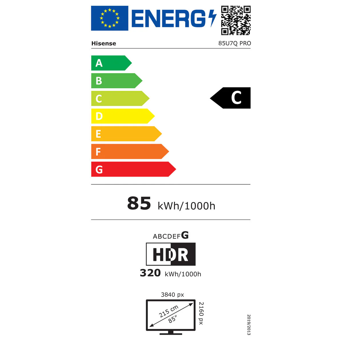 Smart TV Hisense 85U7Q PRO 85" 4K Ultra HD LED HDR - Image 2