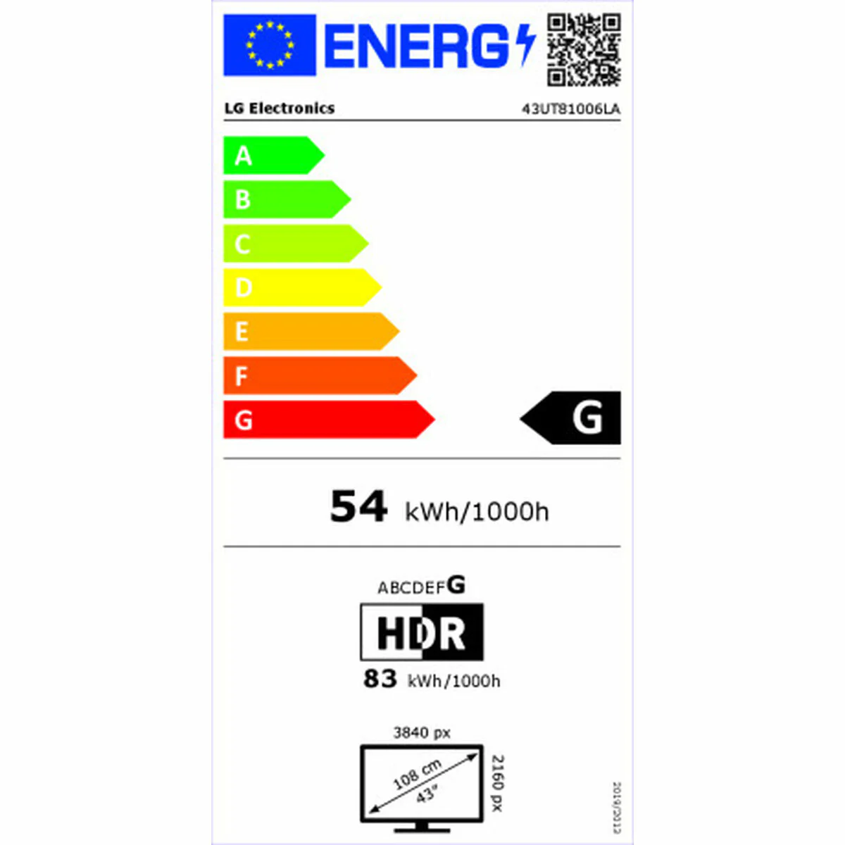 Smart TV LG 43UT81006LA.AEU 43" 4K Ultra HD LED HDR D-LED (Reacondicionado A) - Image 6