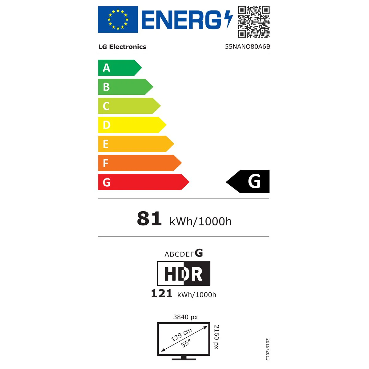 Smart TV LG 55NANO80A6B.AEU 55" 4K Ultra HD LED HDR D-LED NanoCell - Image 4