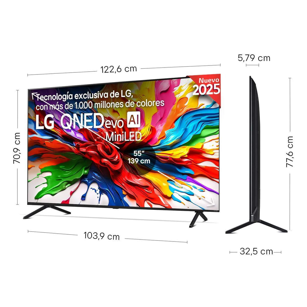 Smart TV LG 55QNED92A6A 4K Ultra HD 55" LED - Image 2