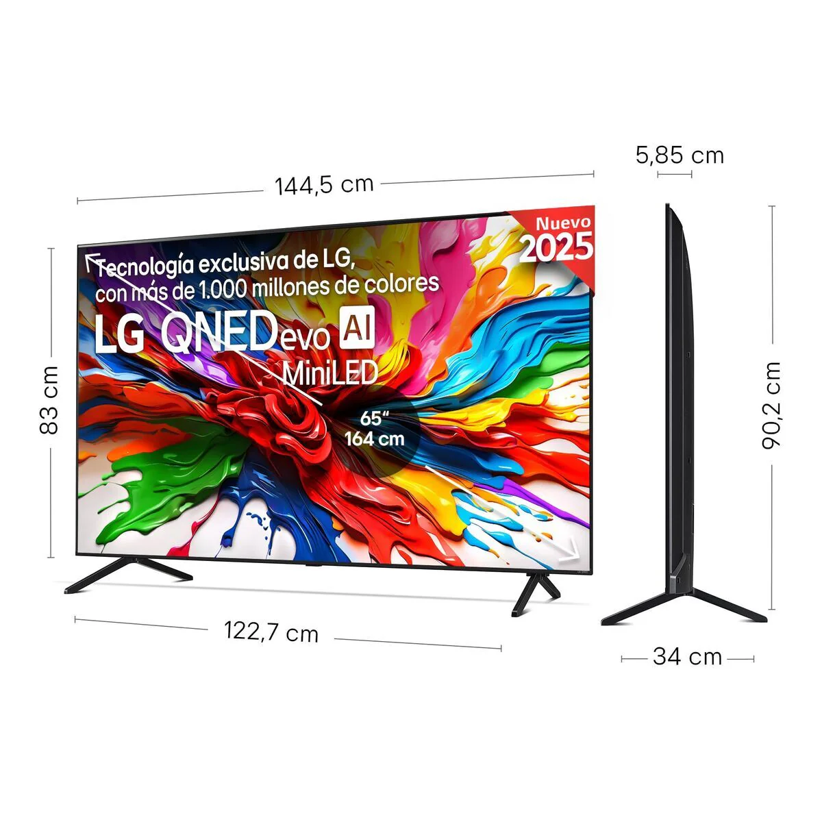 Smart TV LG 65QNED92A6A 4K Ultra HD 65" LED - Image 2