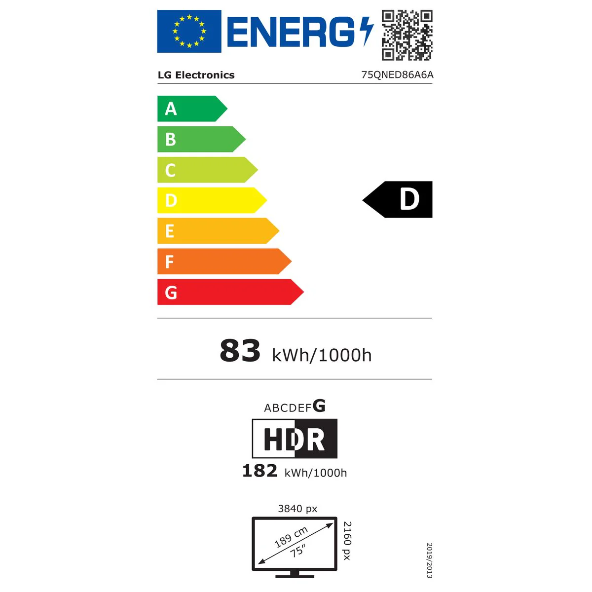 Smart TV LG 75QNED86A6A  75 75" 4K Ultra HD LED HDR LCD AMD FreeSync QNED (Reacondicionado A) - Image 3