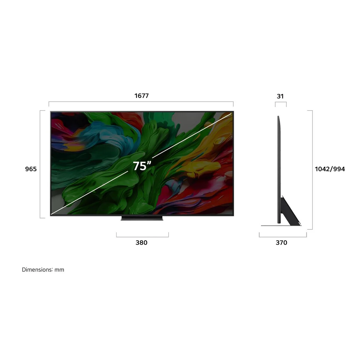 Smart TV LG 75QNED86A6A  75 75" 4K Ultra HD LED HDR LCD AMD FreeSync QNED (Reacondicionado A) - Image 9