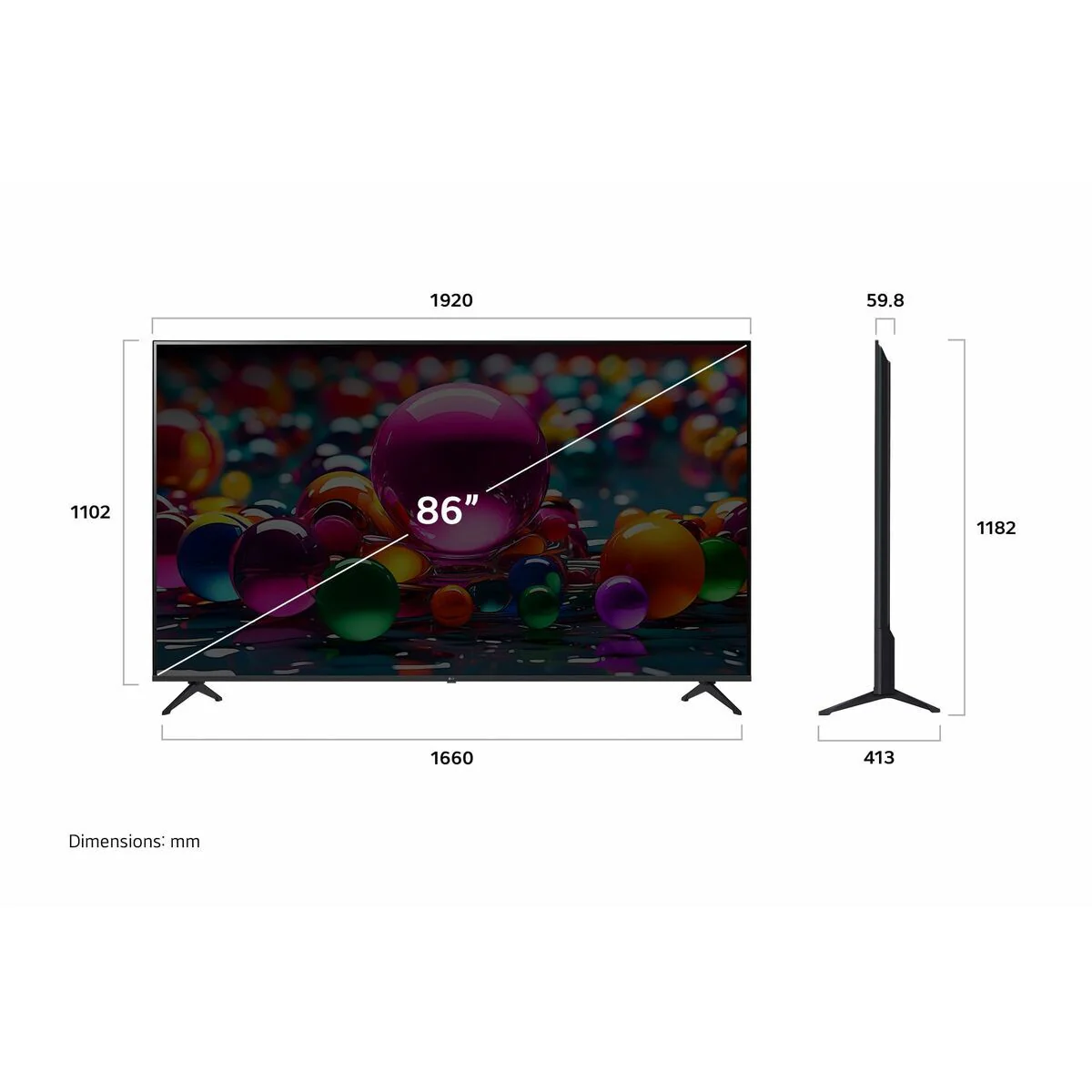 Smart TV LG 86UA75006LA.AEUQ 86" 4K Ultra HD LED HDR D-LED - Image 8