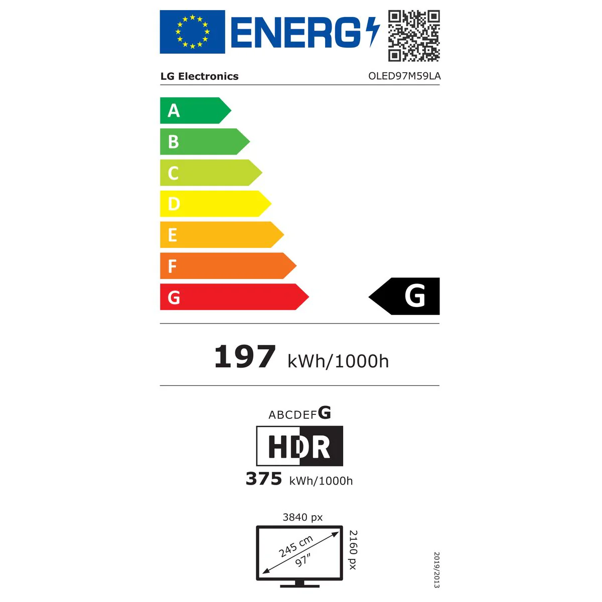 Smart TV LG OLED97M59LA 4K Ultra HD 97" HDR OLED - Image 2