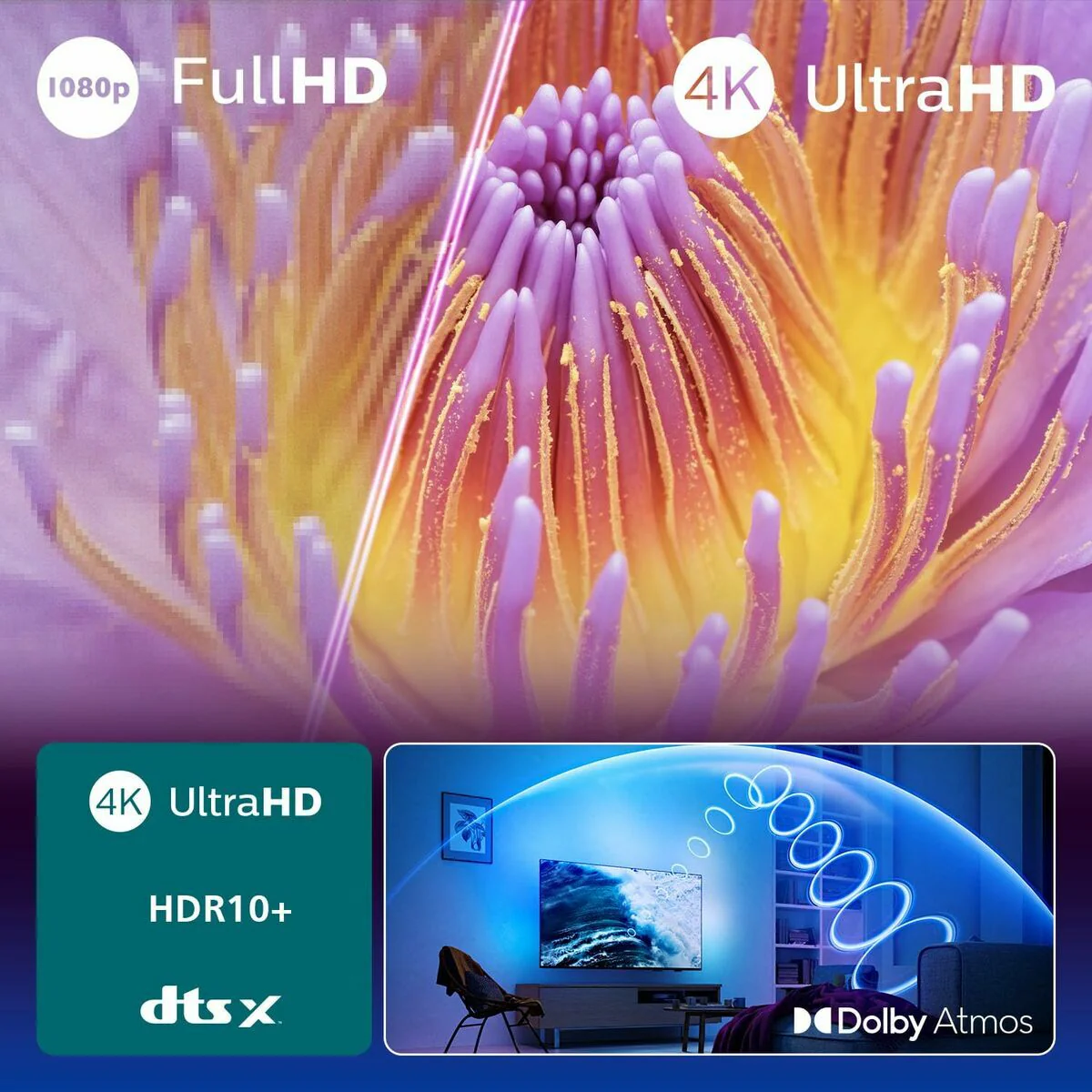 Smart TV Philips 43PUS8010/12 43" 4K Ultra HD LED HDR - Image 7