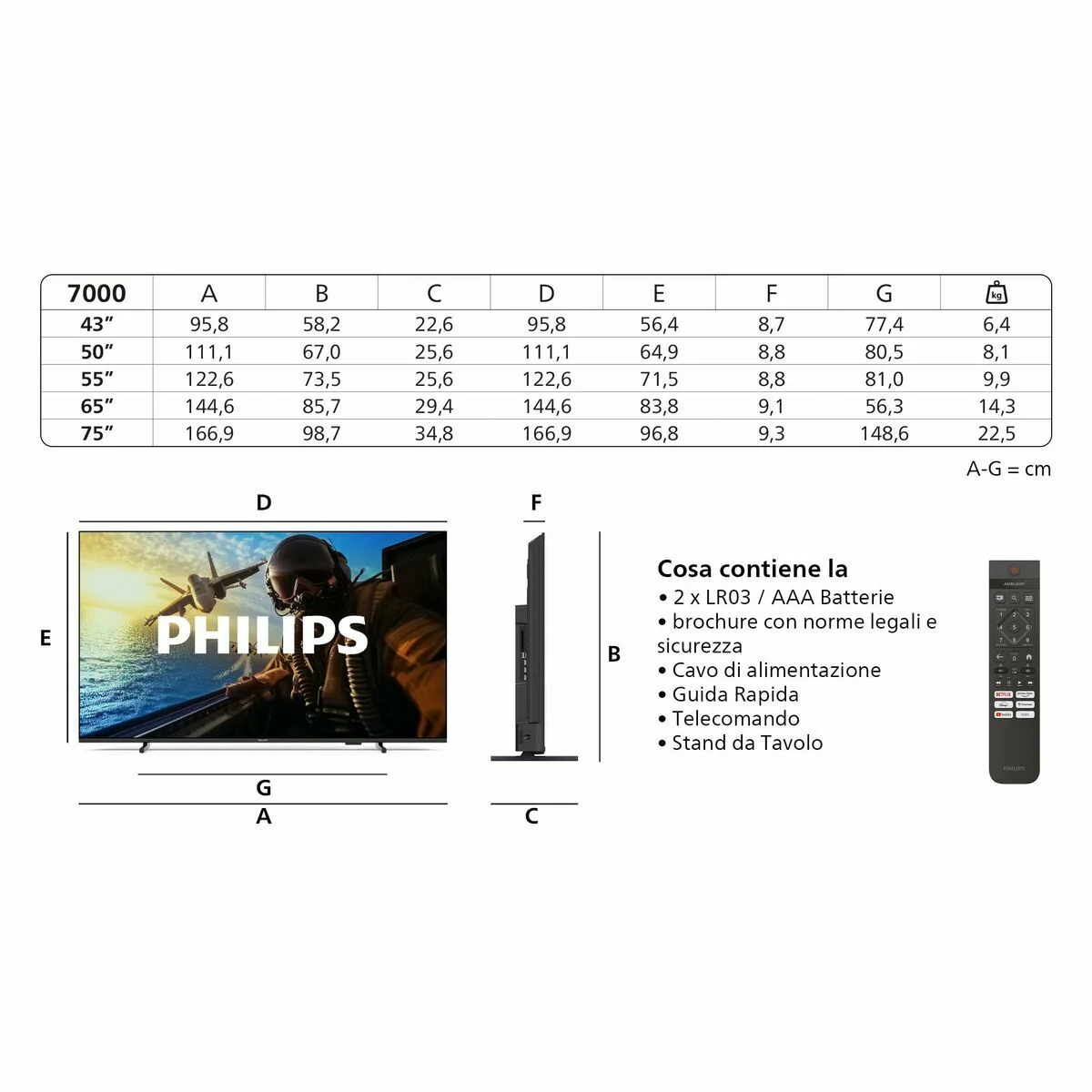Smart TV Philips 50PUS7000 50" 4K Ultra HD LED HDR - Image 9