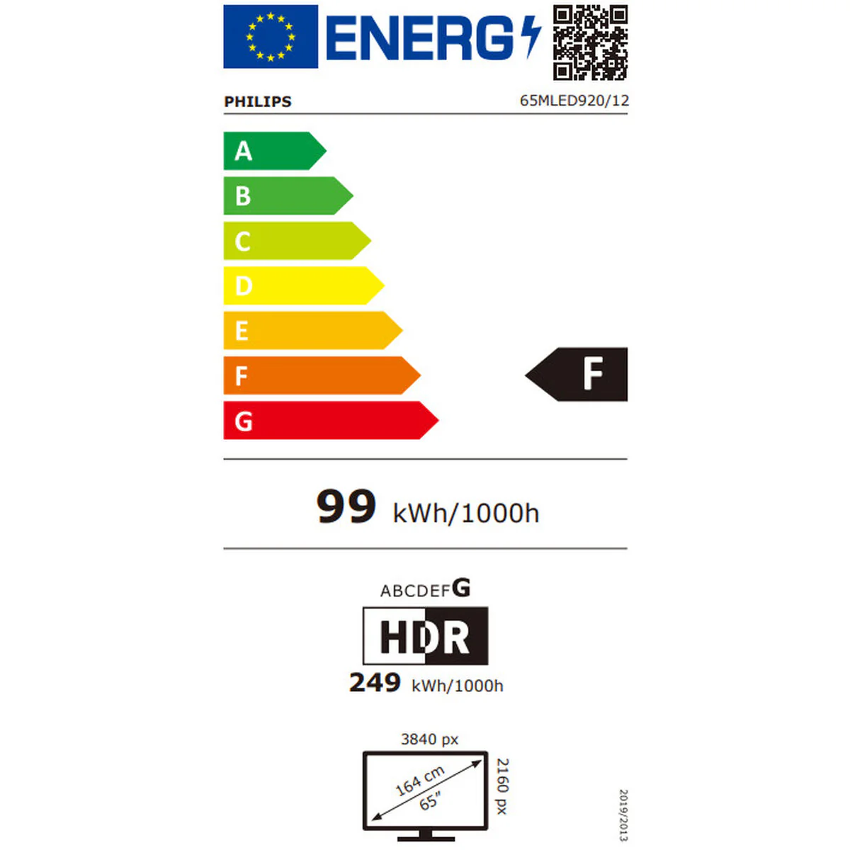 Smart TV Philips 65MLED920 AMD FreeSync 4K Ultra HD 65" - Image 2