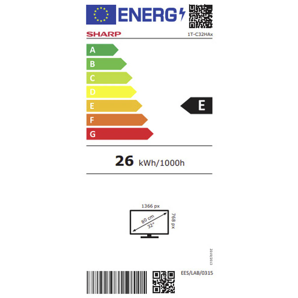 Smart TV Sharp 32HA1205E 32" HD LED 60 Hz - Image 2