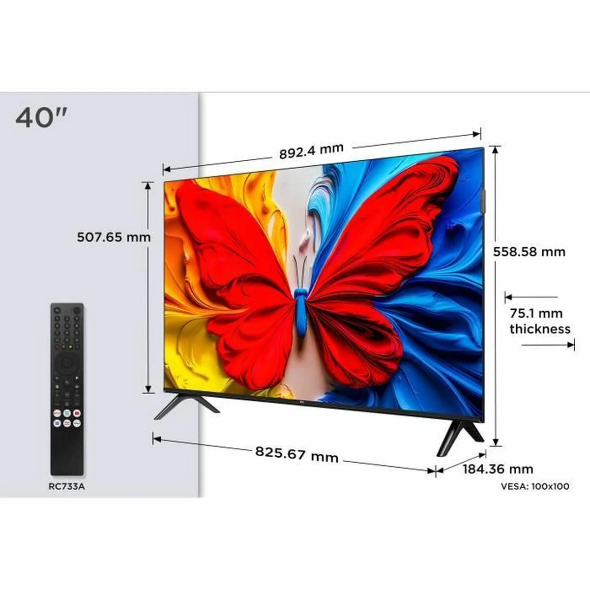 Smart TV TCL 40S51K 40" QLED 1920 x 1080 px - Image 5