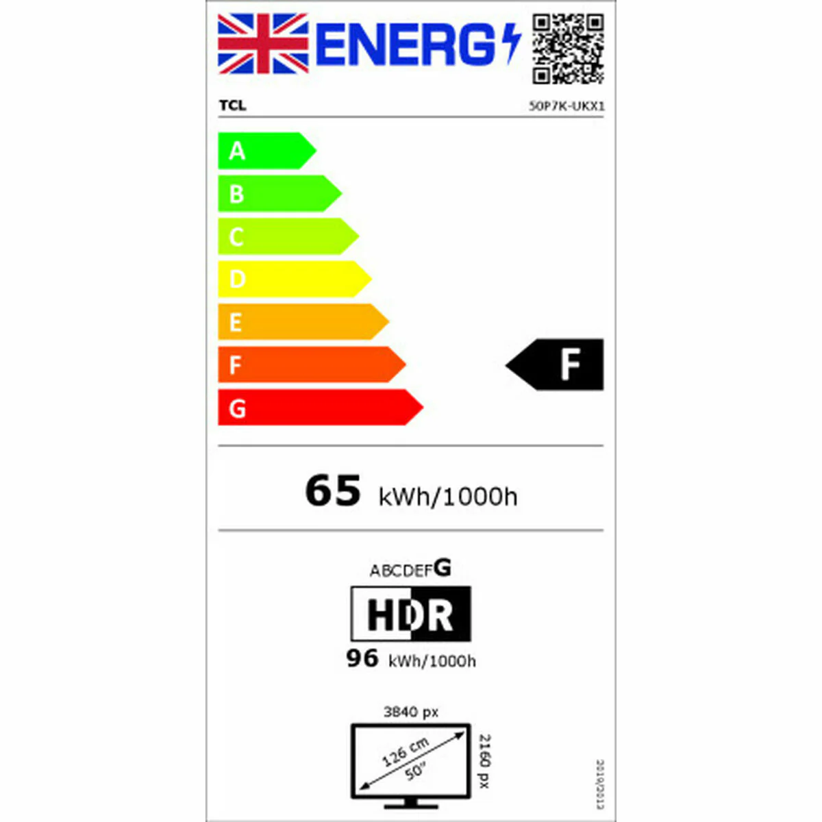Smart TV TCL 50P7K 50" 4K Ultra HD HDR QLED - Image 3