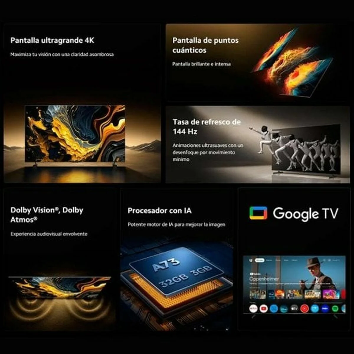 Smart TV Xiaomi ELA5692EU 4K Ultra HD 100" QLED - Image 4