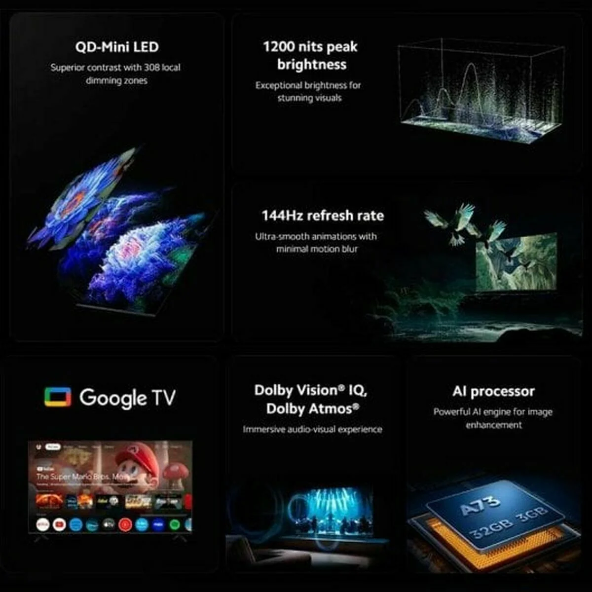 Smart TV Xiaomi MINILED 2025 LED 4K Ultra HD 75" - Image 5