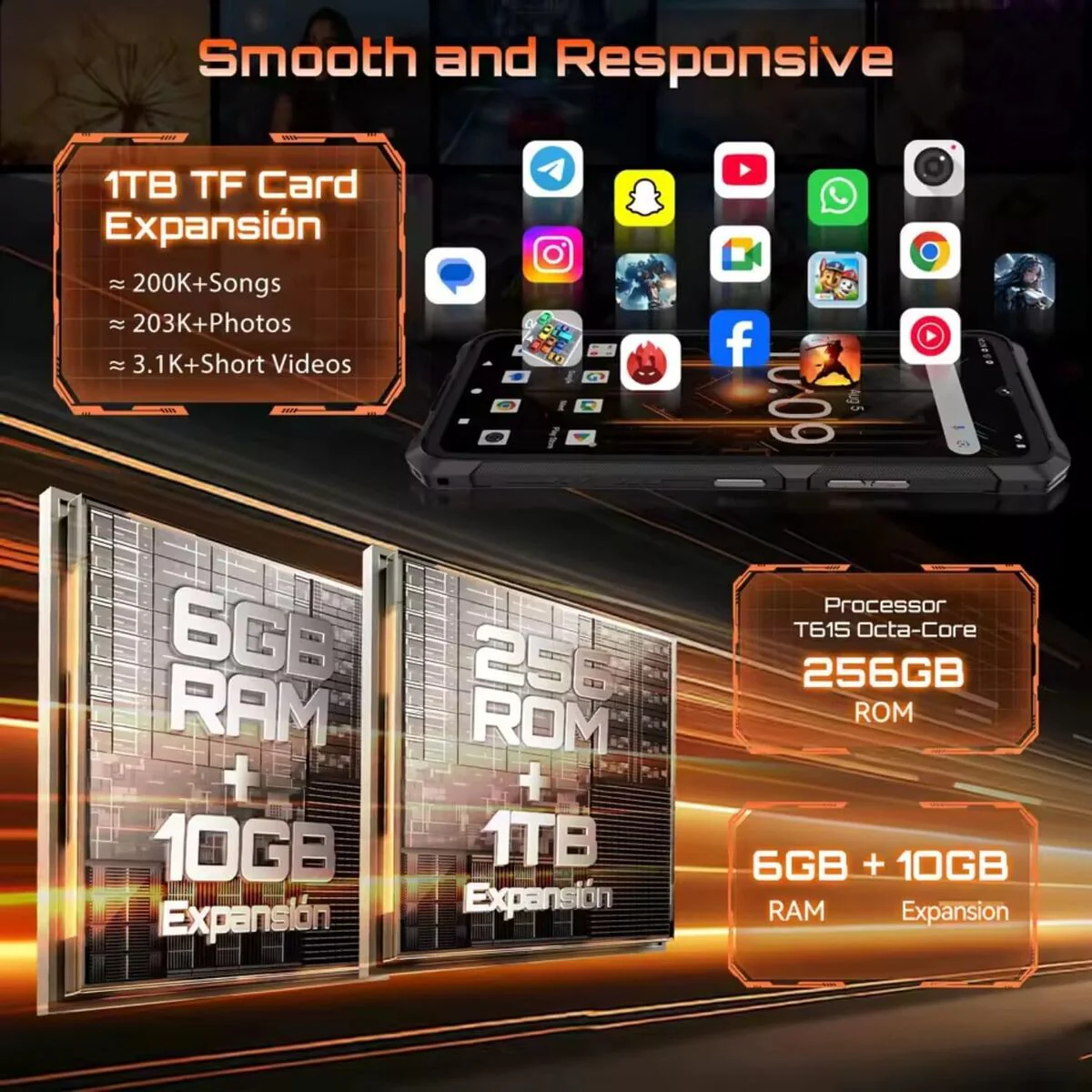 Smartphone Cubot CUBKKES3BLK 6 GB RAM 256 GB 6,75" - Image 9