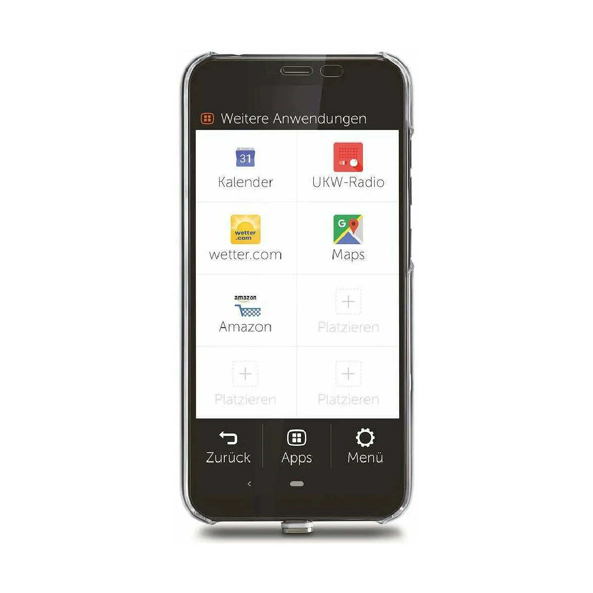 Smartphone Gigaset GS195LS 6,2" 2 GB RAM Negro