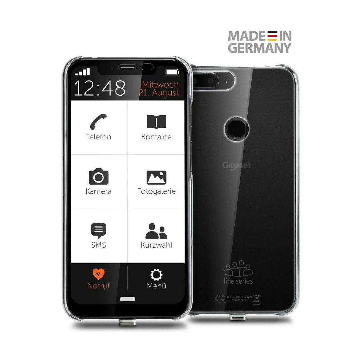 Smartphone Gigaset GS195LS 6,2" 2 GB RAM Negro - Image 5