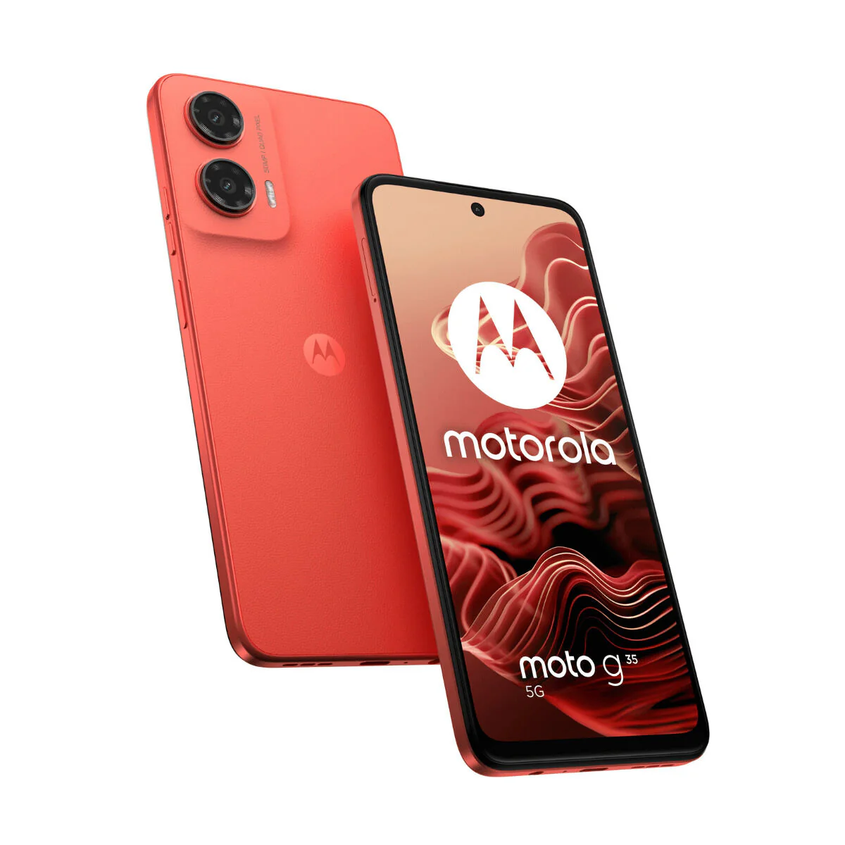 Smartphone Motorola G35 5G 6,72" Octa Core 8 GB RAM 256 GB Rojo