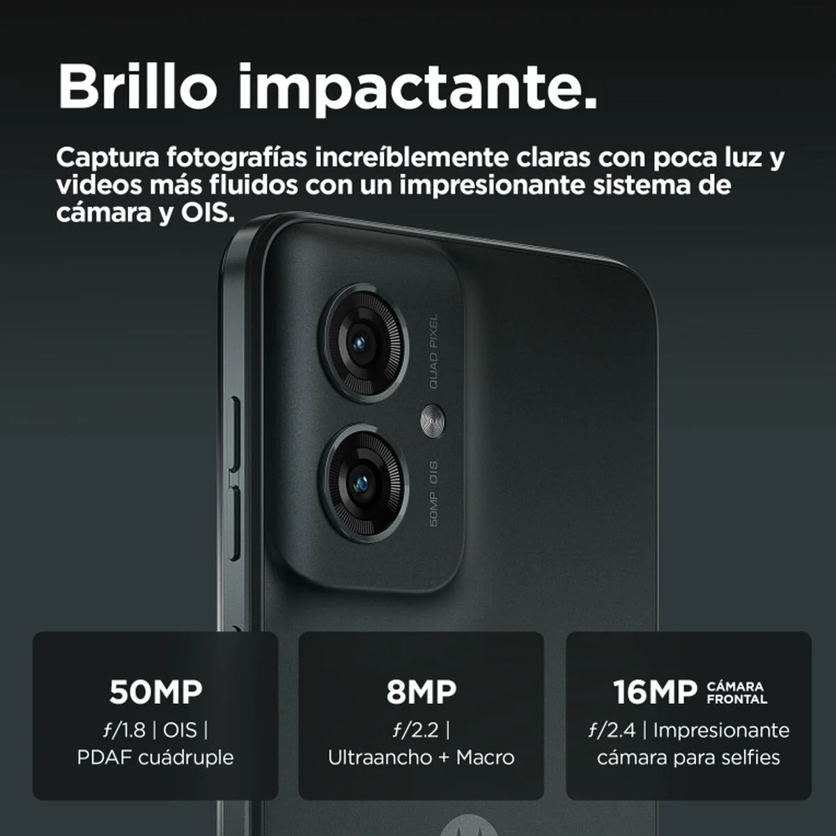 Smartphone Motorola PB5U0013SE 6,5'' Dimensity 7020 8 GB RAM 256 GB Gris - Image 10