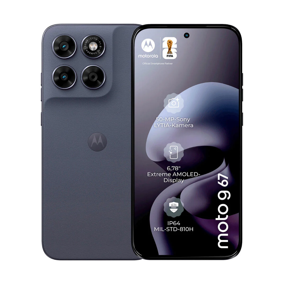 Smartphone Motorola Moto G67 5G 6,78" Octa Core mediatek dimensity 6300 4 GB RAM 128 GB Azul