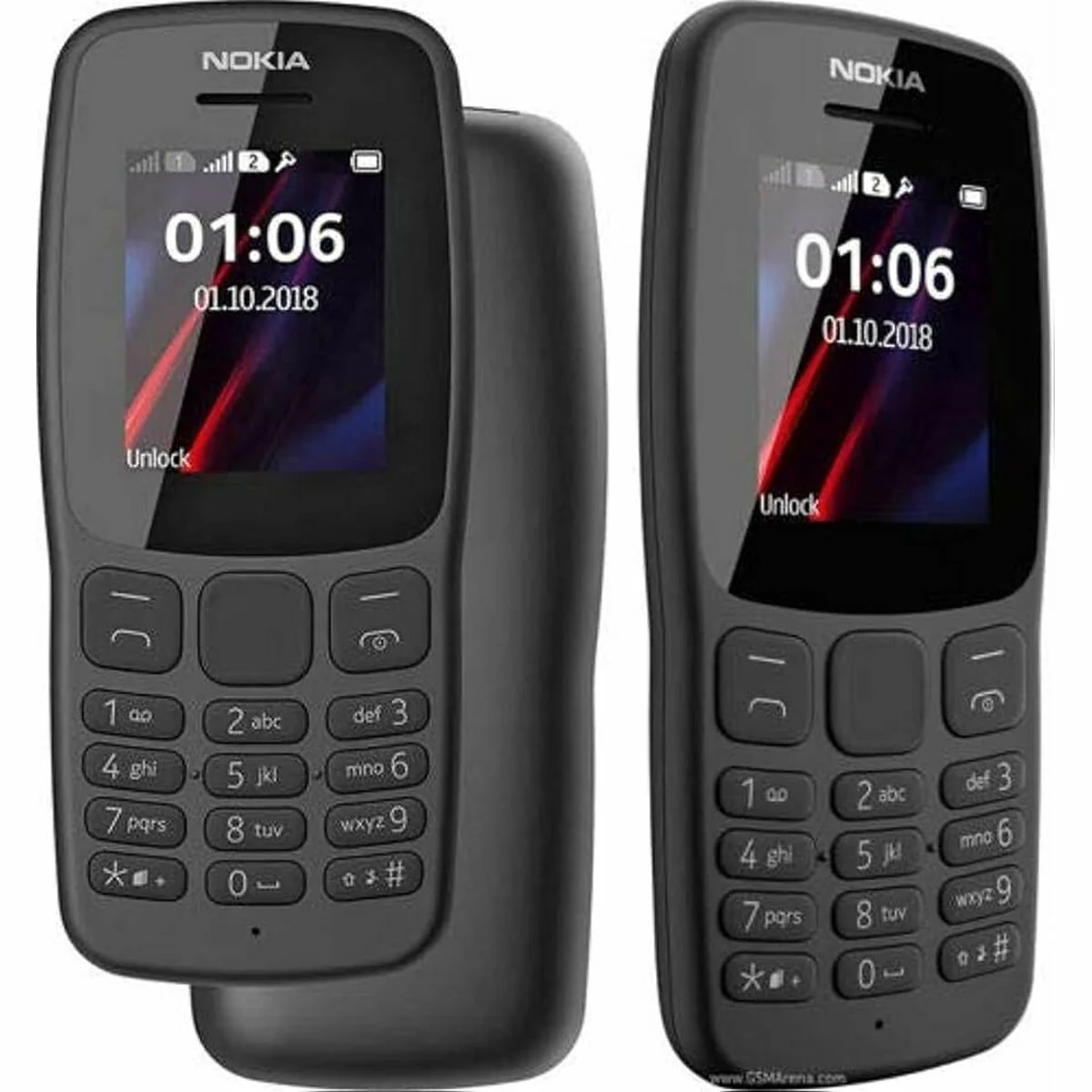 Smartphone Nokia 106 1,8" mediatek 6261d 4 MB Negro - Image 3