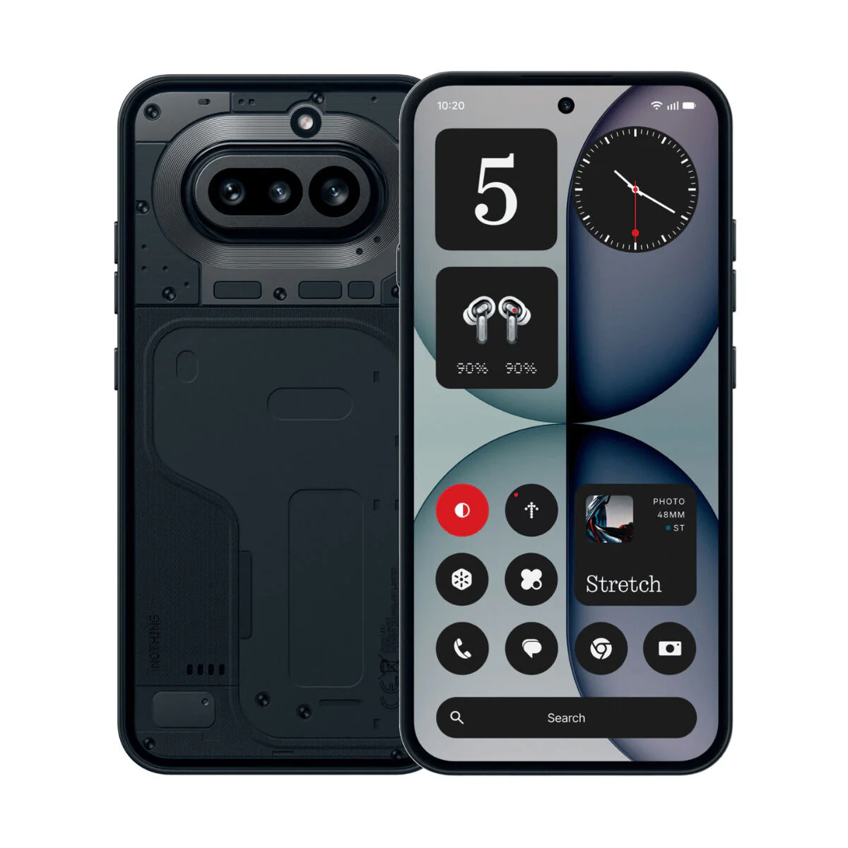 Smartphone Nothing Phone 4a 5G 6,78" Octa Core Qualcomm Snapdragon 7s Gen 4 8 GB RAM 128 GB Negro