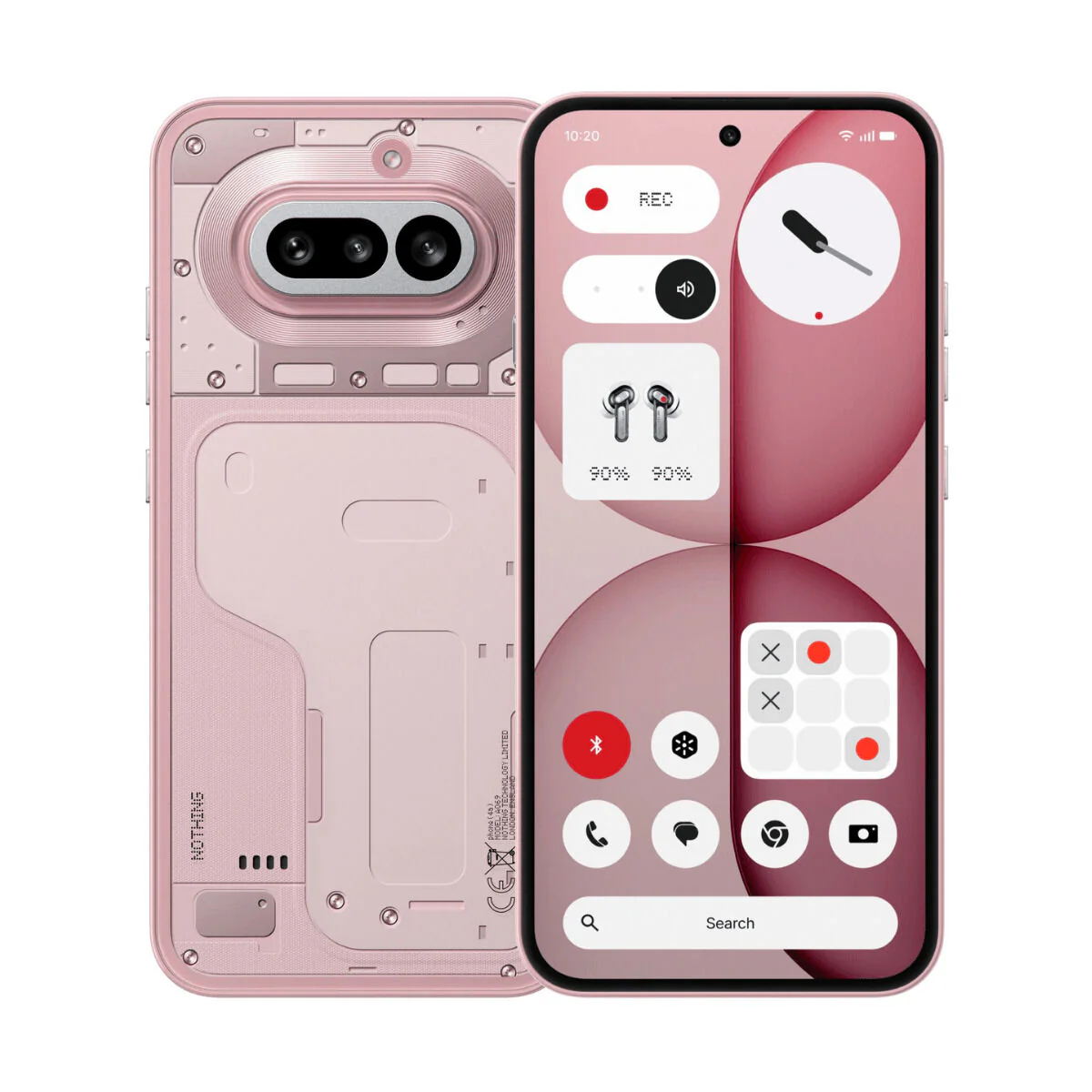 Smartphone Nothing Phone 4a 5G 6,78" Octa Core Qualcomm Snapdragon 7s Gen 4 12 GB RAM 256 GB Rosa