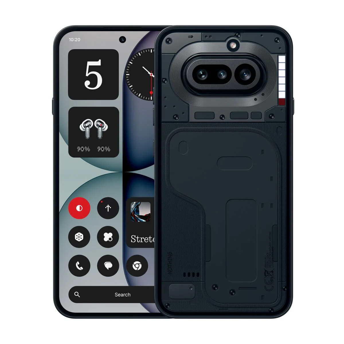 Smartphone Nothing Phone 4a 5G 6,78" Octa Core Qualcomm Snapdragon 7s Gen 4 12 GB RAM 256 GB Negro