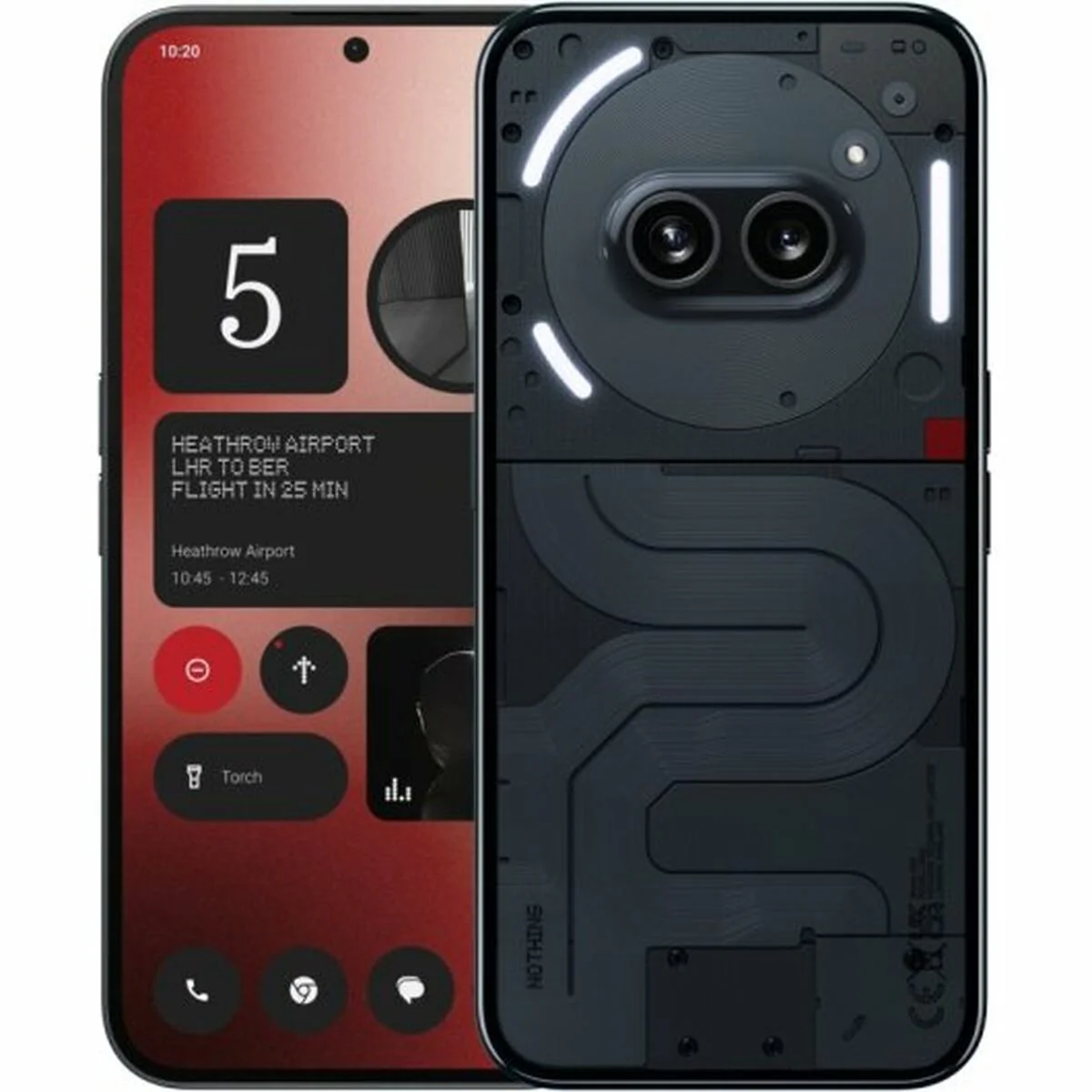 Smartphone Nothing Phone (2a) 6,7" Octa Core 8 GB RAM 128 GB Negro